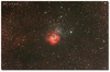 平地的M20 三裂星云